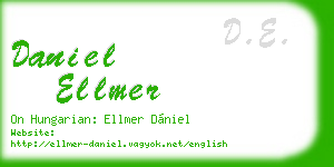 daniel ellmer business card